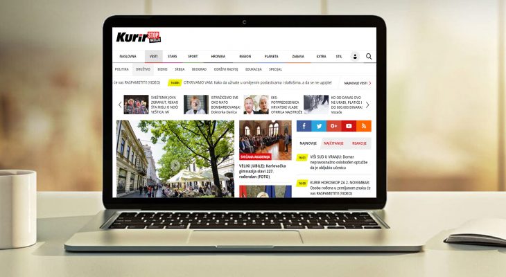 67,76% korisnika interneta u Srbiji čita KURIR.RS